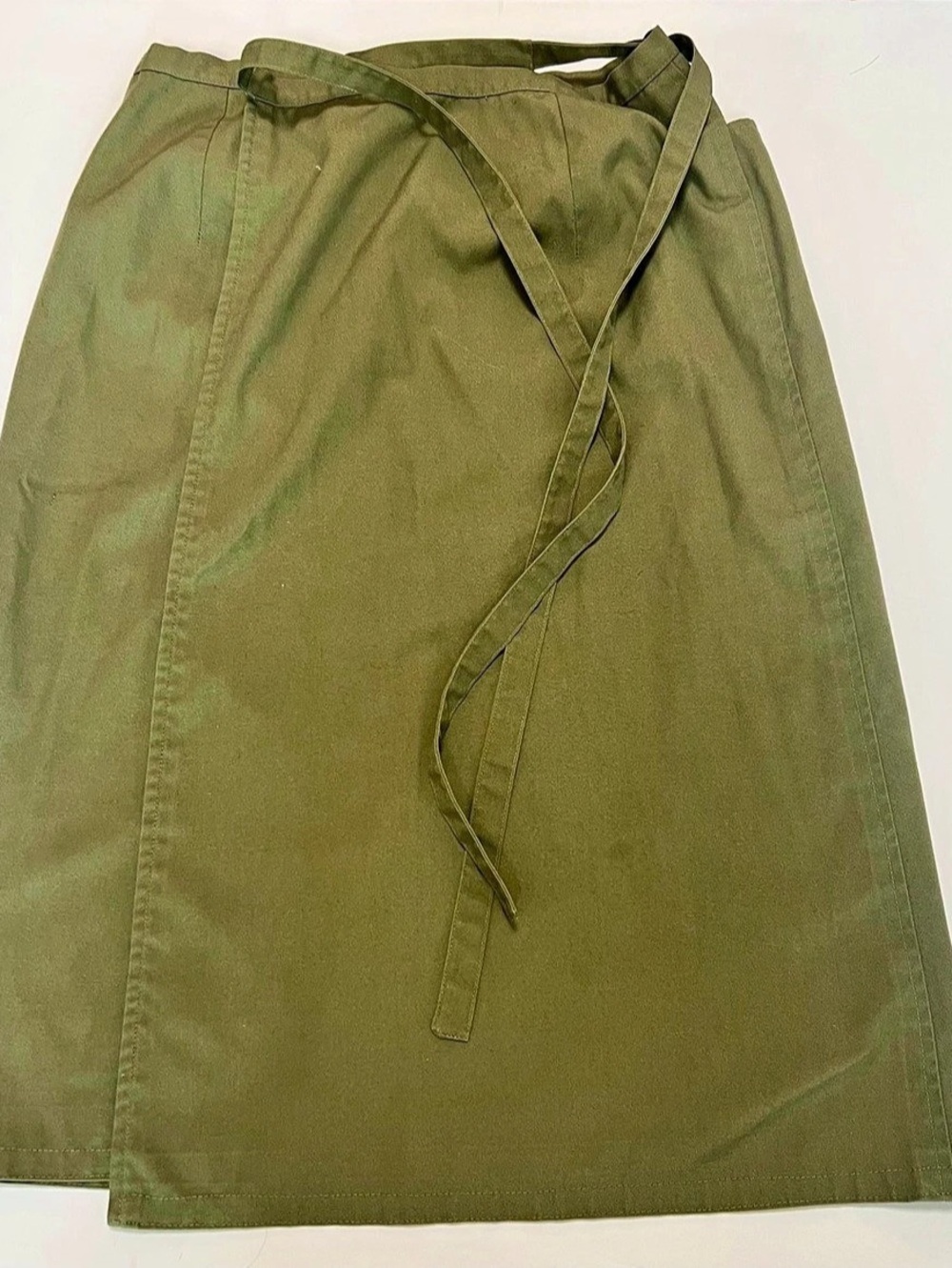 Leon Levin Women's Green A-Line Skirt